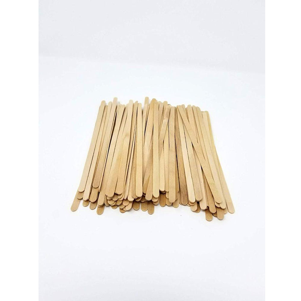 5.5 Inch Wooden Coffee Stirrers - Wood Stir Sticks