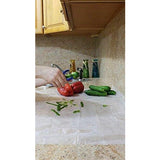 Extra Large Disposable Counter Liners Pack Of 18 Plastic Kitchen Counter Covers For Easy Cleanup After Food Prep- Foldable, Versatile Kitchen Countertop Protectors- Top Time Savers